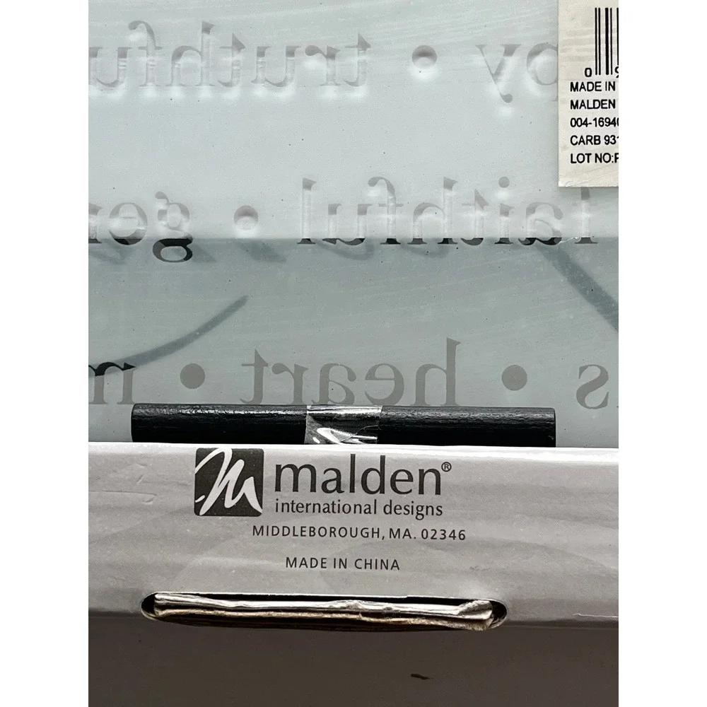Malden‎ Family Picture Frame Black Tabletop or Wall Mount 4x6